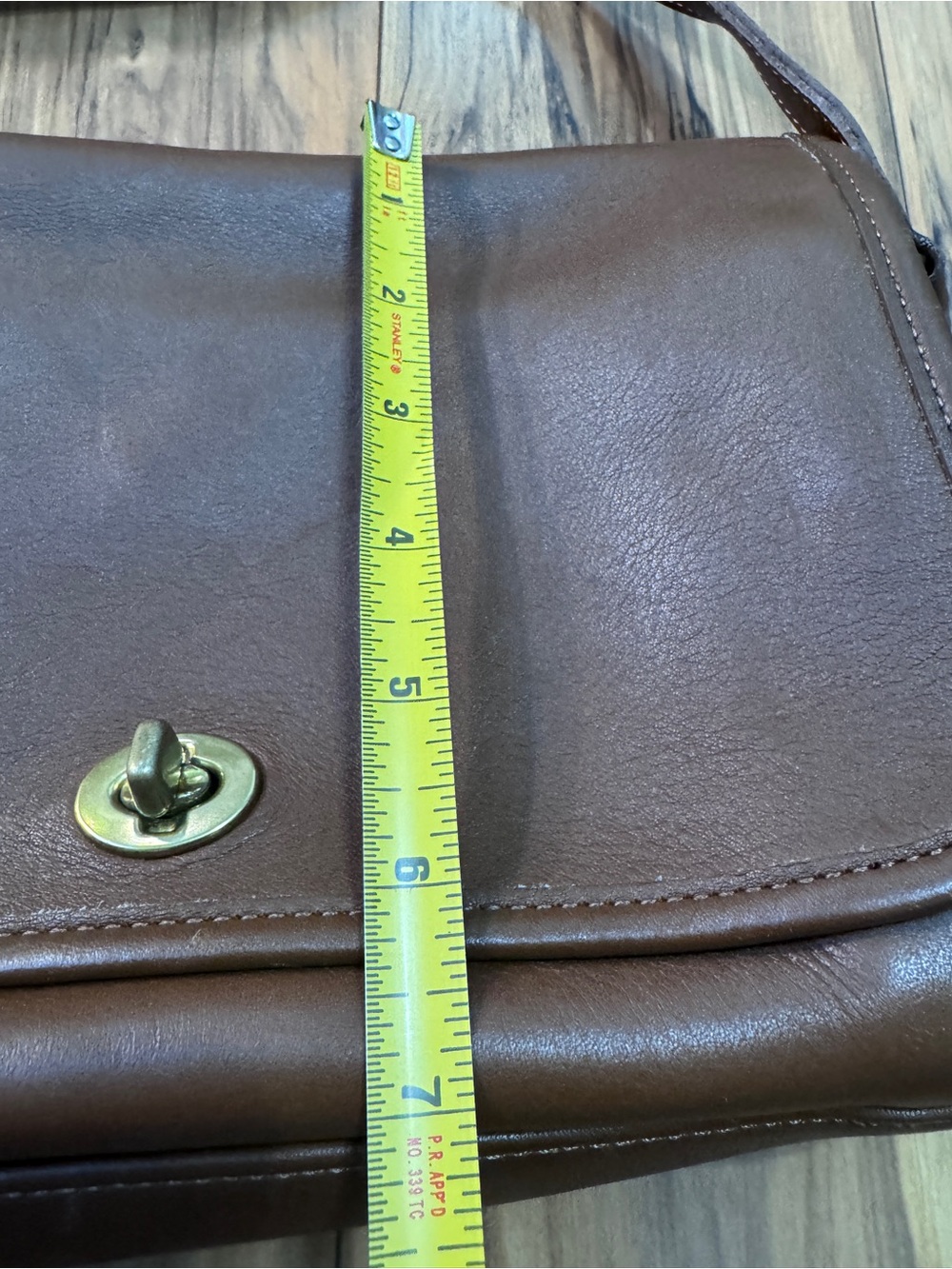 Vintage Coach Ridgefield Flap Crossbody Bag Style 9812 - Picture 2 of 16